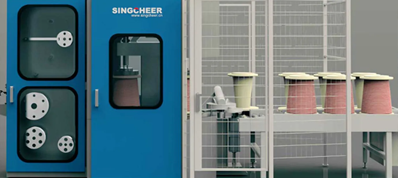 SPS400 Tapered Spool Winding Machine