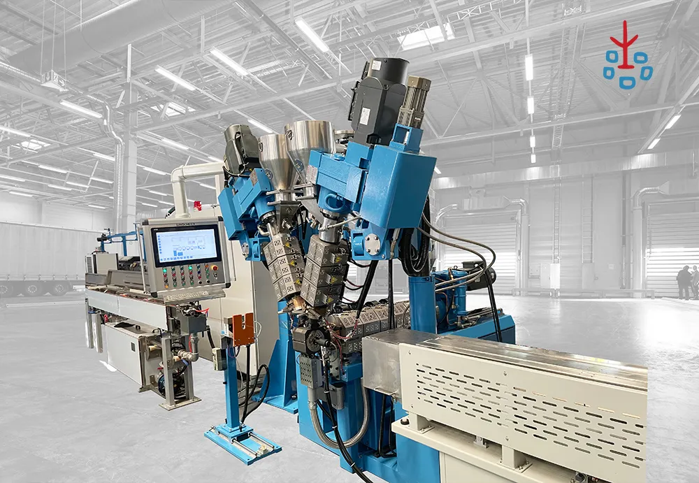 “448G高速铜缆”氟塑料物理发泡挤出生产线，性能、成本双突破！用硬实力打破国外垄断！