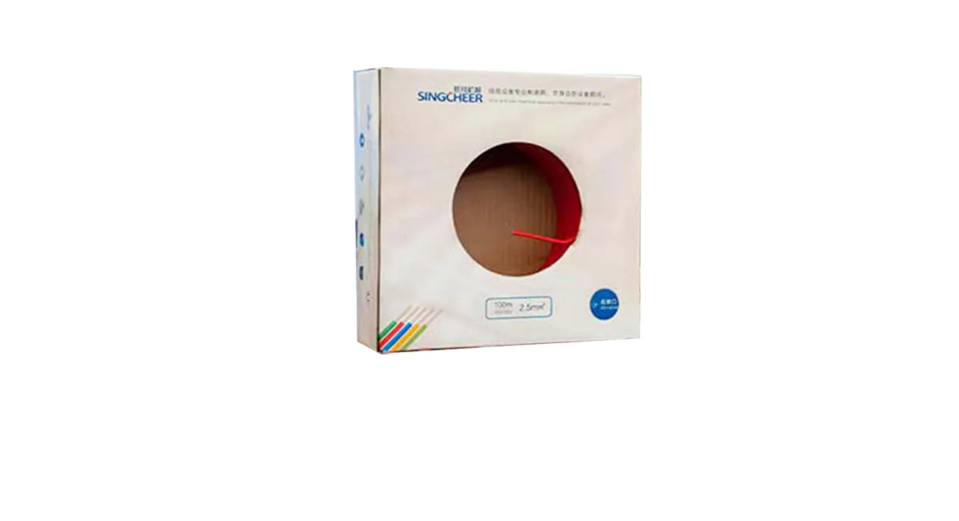 Coiled packaging in carton